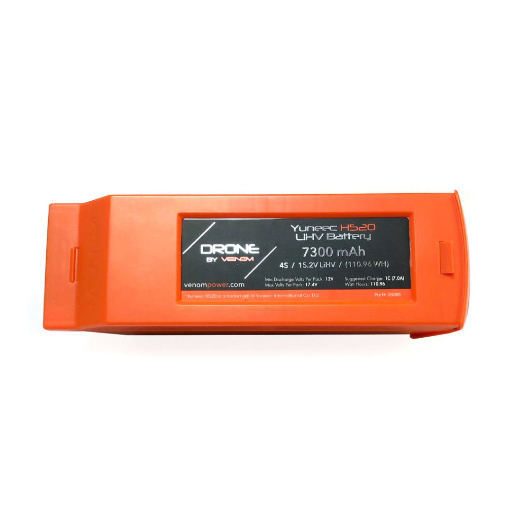 Extended Range Yuneec H520/Typhoon H + (Plus) 4S 7300mAh Battery by Venom