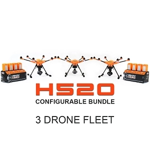 Yuneec H520 Configurable Bundle 3 Drone Fleet