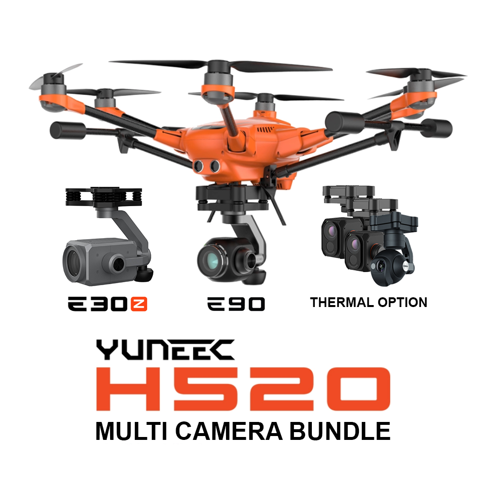 Yuneec H520 Multi Camera Configurable Bundle (E90, E30Z, Thermal)