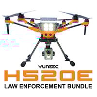 Yuneec H520E Law Enforcement Bundle with RTK/PPK Compatibility and Closed System for Data Security (YUNH520EUSLE)