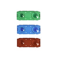 Foxfury RUGO Red, Blue and Green Lens Set (50-132)