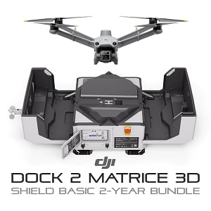 DJI Dock 2 with Matrice 3D Ready to Fly Kit with Enterprise Shield Basic 2-Year
