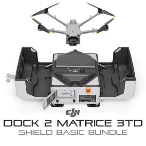DJI Dock 2 with Matrice 3TD Ready to Fly Kit with Enterprise Shield Basic 1-Year