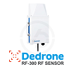 Dedrone RF-300 Drone Tracking RF Sensor - Dedrone RF-300 RF Classification Sensor with Direc shown from the front view. 